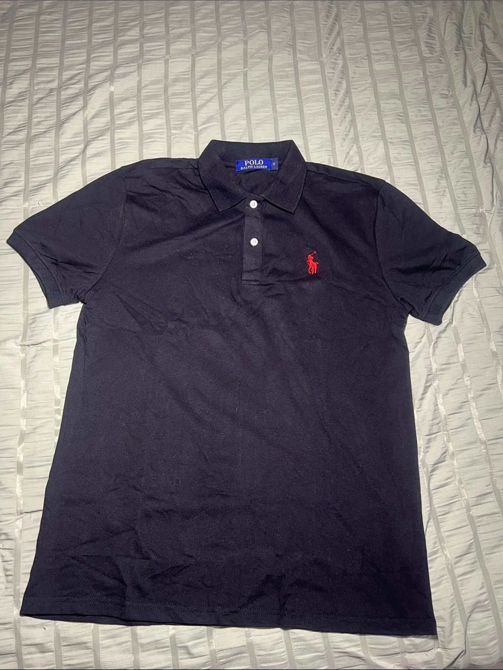 Polo by Ralph Lauren Black Polo with Red Pony